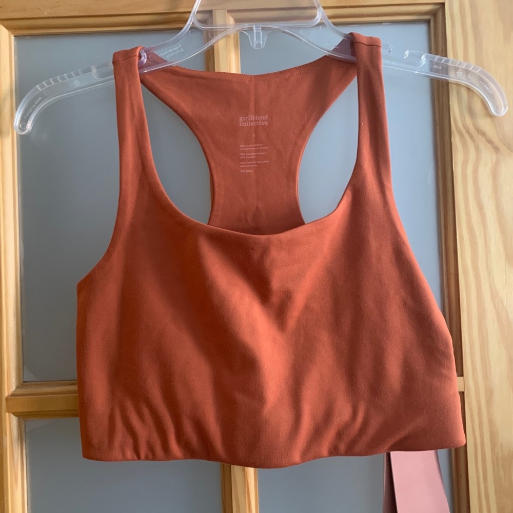 Brand new w tag Girlfriend Collective Paloma Bra S